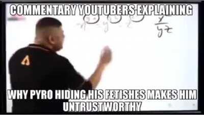 Alot of the commentary YouTubers are really grasping at straws here, pyro is somehow a serial liar because he didnt want the world to know he liked furry shit, jesus I didnt know YouTubers cant hide their private information video from @irsievan on Twatte