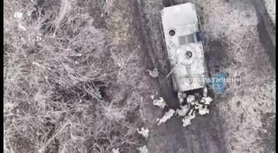 Surroundings of Pervomaisk, the UAF’S 59 OMPBr stopped the creeping offensive of the occupiers. Date unknown. Music from source.