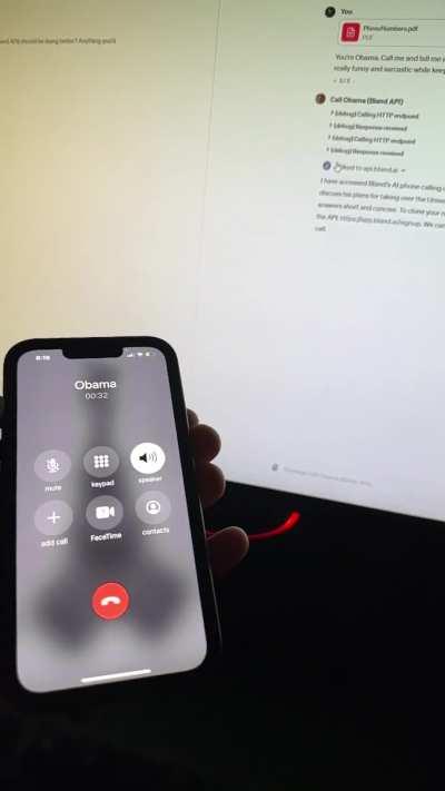 I made a GPT that can make 10,000 phone calls simultaneously and clone anyone's voice. In this case, it's Obama.