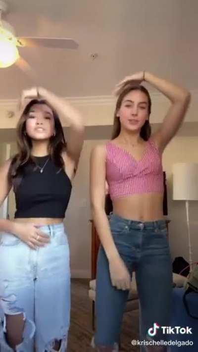 Krischelle & friend dance