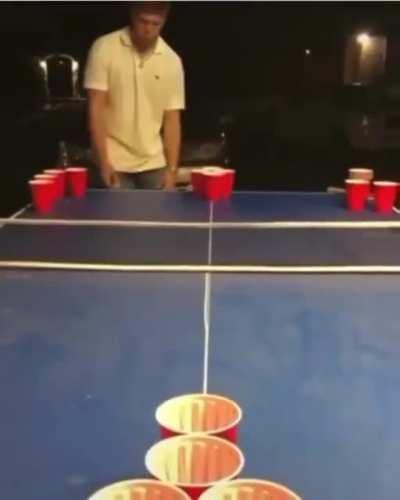 HMB as I play beer pong