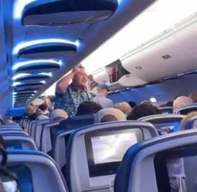 Preaching on a plane