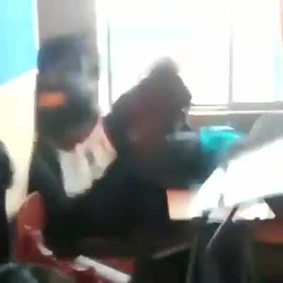 Guy asking for homework