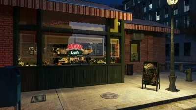 Central perk inspired lofi ambience