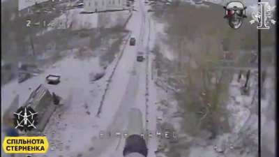 Ukrainian UAV operators of the 1st SO Detachment of the 8th Special Purpose Regiment targeted Russian logistics and artillery in the Kursk Oblast. January 2025