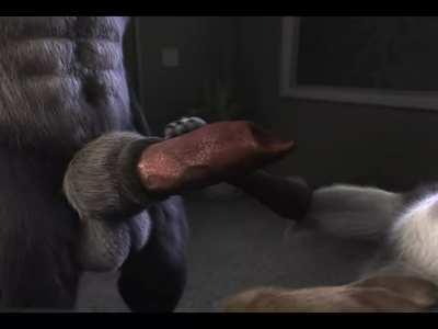 Loona gangbanged by three cocks [MMMF] (H0RS3)