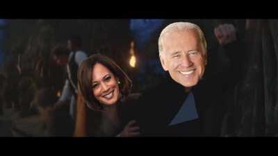I put Star Wars music over Biden winning