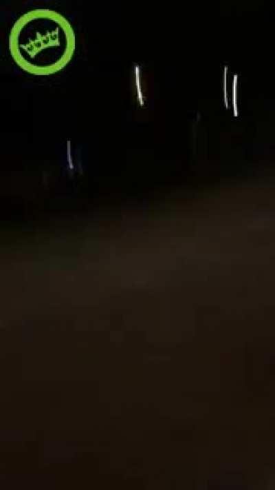 Casually lighting a thunder cracker