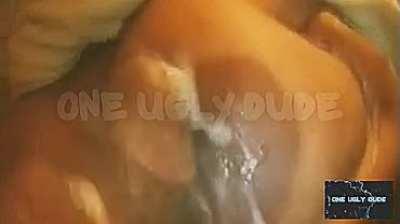 WATCH AS THE CUM KEEPS OOZING