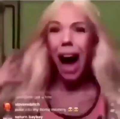 Volume Warning. I don’t know if the injury warning is needed but just to be safe I’ll add it. Also, what was she thinking?