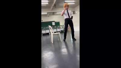 Cosplayed as Dennis and Performed at my Talent show (