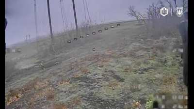 Compilation of Birds of Magyar hits on Russian infantry using fpv drones from last week. Donetsk region