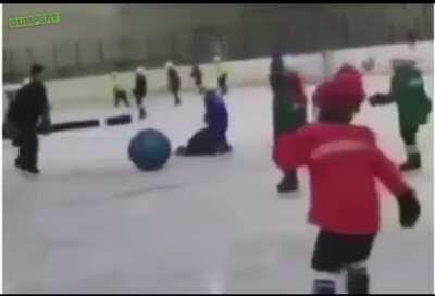 Skating teacher being a dick