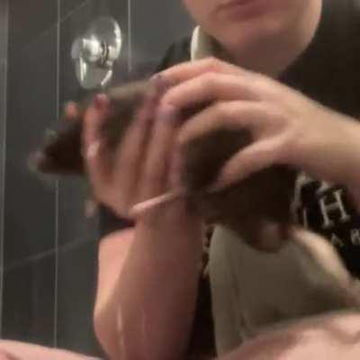 Tony got his pimple popped so it is officially not a tumor :D