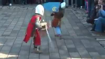 Ideal situation, children fighting