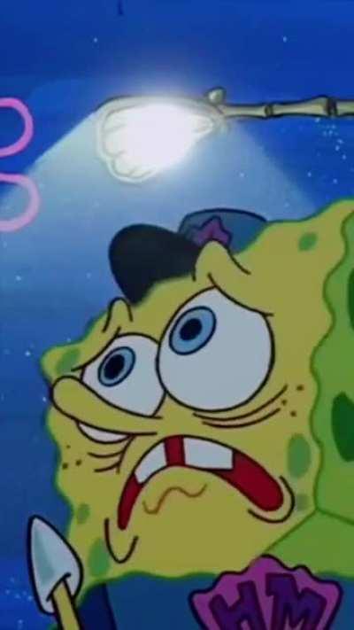 Like parang deliks, SpongeBro!!! 😭