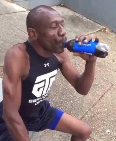 Burnt tf outta unc throat