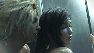 Cloud And Tifa in Shower (HydraFXX)
