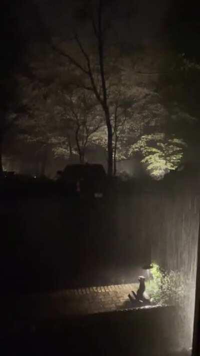 Alabama Thunderstorm from my parents front door.