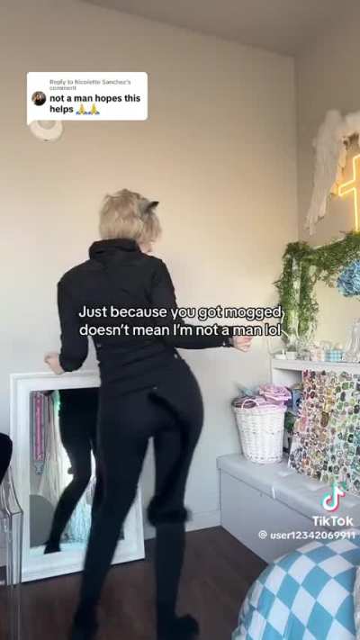 Doesn’t mean I’m not a man 