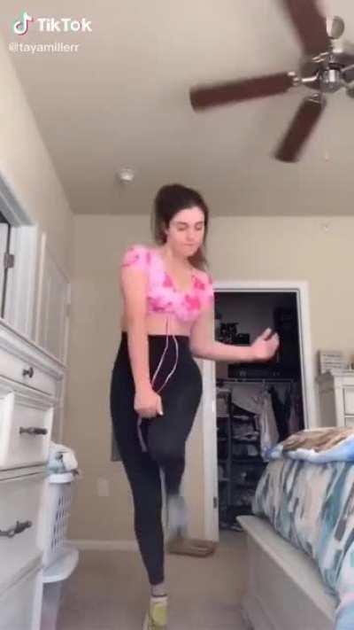 She loves doing this dance