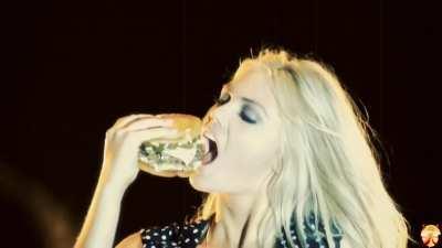 Carl’s Jr. commercial (BTS) [Sound is on][Enhanced]