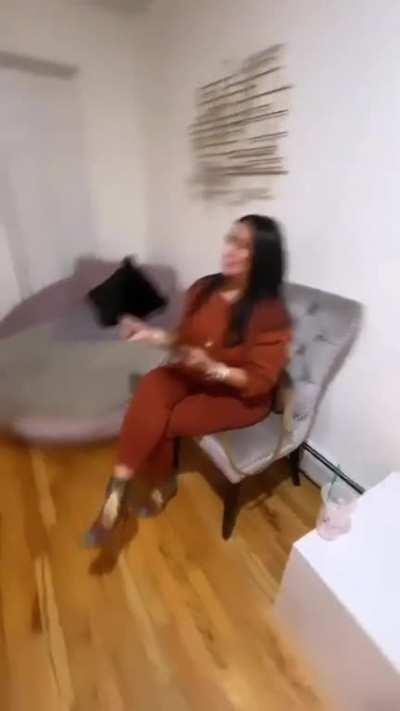 Bally during Friendsgiving on Jada's & Ayisha's IG Stories