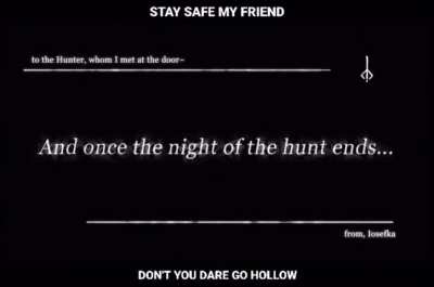 Reminder: Don’t go Hollow