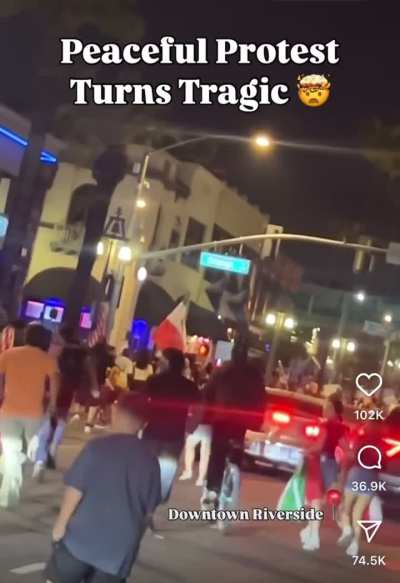 21-Year-Old Female Protester Gets Run Over in a Hit-and-Run in Riverside, CA. Suspect is Still at Large&hellip;