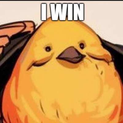 Minor spelling mistake? I win.