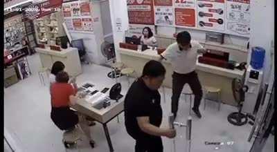 Opening door for others