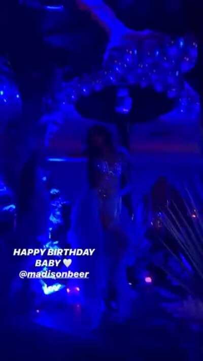 The gift that keeps on giving (IG stories from Madison's birthday) | GFY