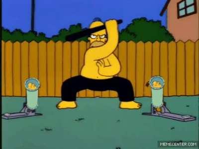 Honey, fetch me my whacking stick... the 500-600 pound one.