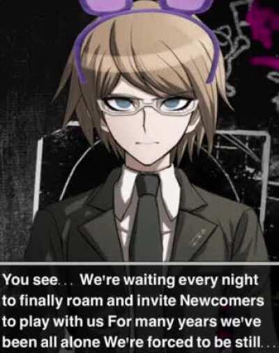 even byakuya knows fnaf is more interesting than a stupid killing game ft. real byakuya va