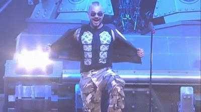 Joakim shows everyone what's under his vest!