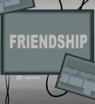 Friendship in Among Us be lik