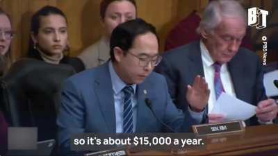 Trump's incoming labor secretary can't say whether or not she thinks a $7.25/hr ($15,080 annually before taxes for a full-time worker) is enough for US workers. As of 2025, the poverty guideline for a single individual in the 48 contiguous states & DC