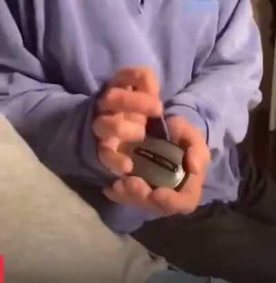 Поймал мышку