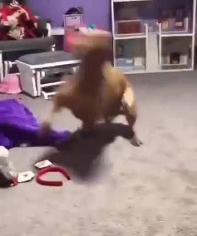 When you're late for work