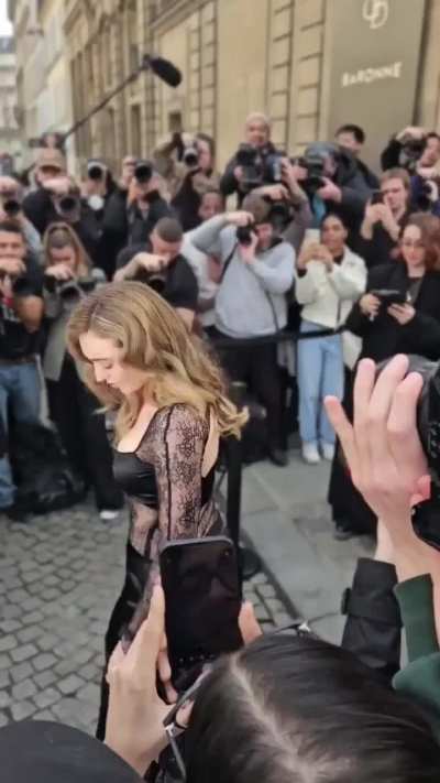 Peyton at Nina Ricci Show Paris Fashion Week 2025 Video Compilation