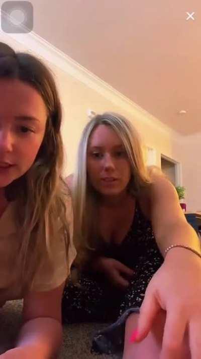 @ambercollins3 was live again with her guest @monicamayefskie yesterday!! Part 3