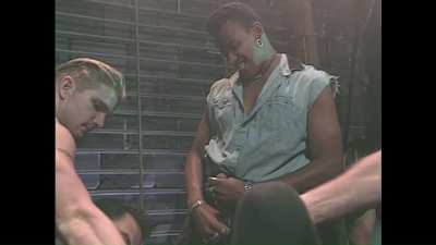 Tracey Adams 1994-Starbangers #4 -Opening w/ Group Undressing Her