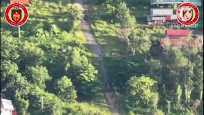 (Flashing lights warning) Compilation of drone footage from both sides of the Myanmar (Burma) Civil War [2024-September 2025; music and effects from source)