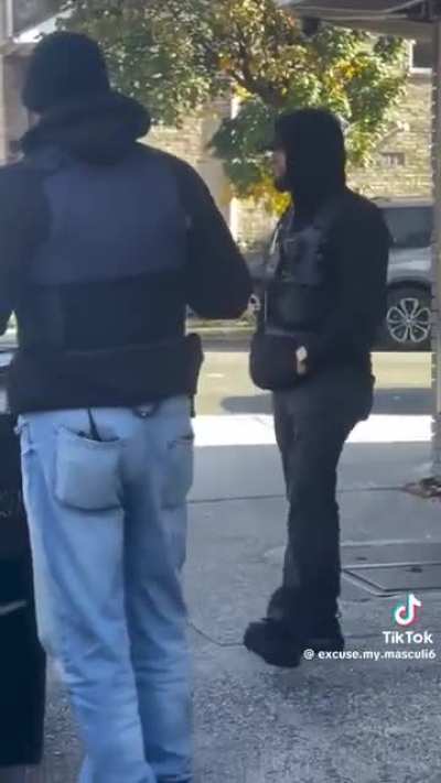 ICE agent being called out