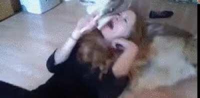 DON'T USE YOUR DOG AS A PILLOW!