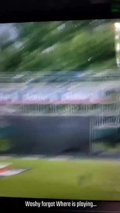 He is in his Dream 👋