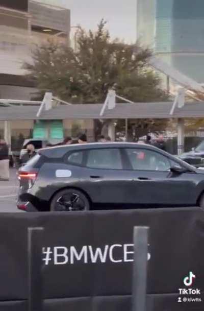 BMW’s color changing car shown at CES