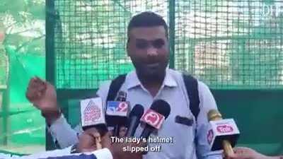 A three-metre-deep #sinkhole appeared on #BrigadeRoad on January 12, injuring a motorcyclist and causing massive traffic jams in central #Bengaluru.