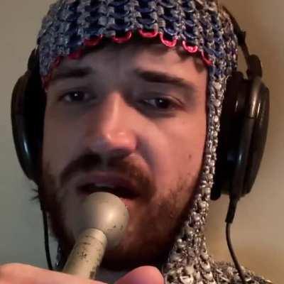 Turns out my mum still has the chainmail she made me for Halloween