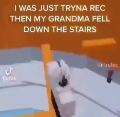 Blursed Roblox video